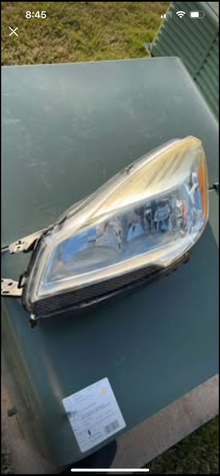 2013-2016 Ford Escape Halogen Left Headlight Driver side