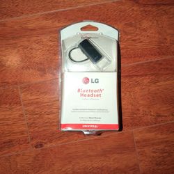 LG Bluetooth headset 