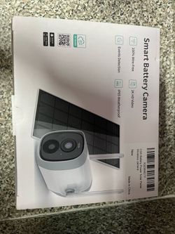 Wireless Smart Battery Solar Powered Outdoor Security Camera