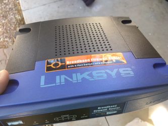 Linksys Broadband Firewall Router