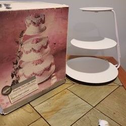 3 tier cake stand or cupcake stand $30