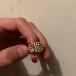 14k Nugget Ring