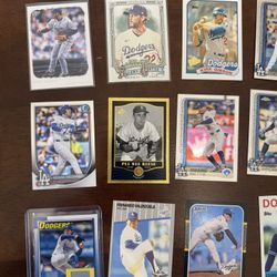 Los Angeles Dodger Baseball Card Lot