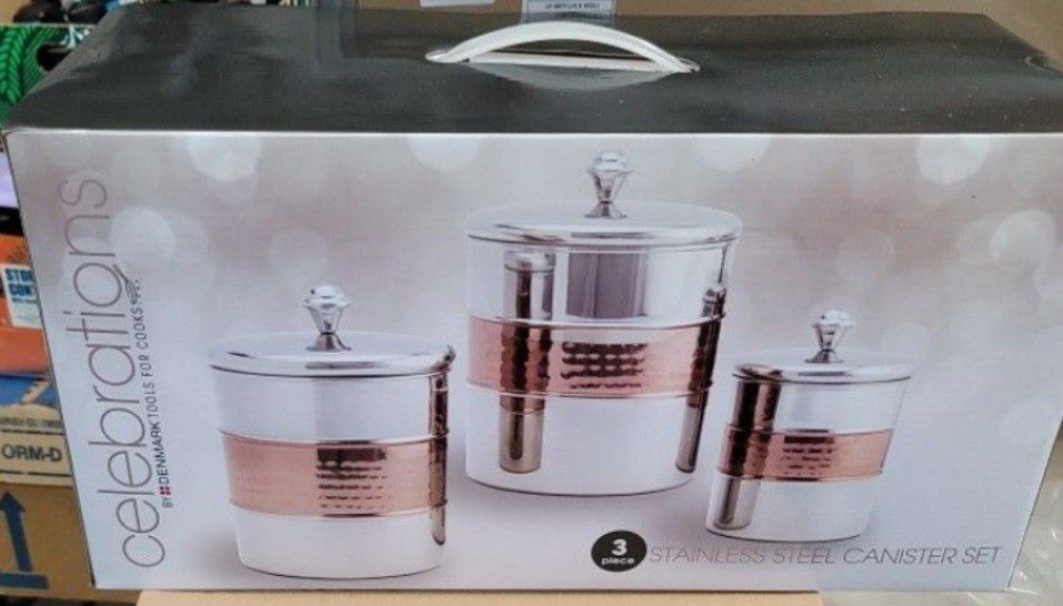 Stainless Steel Cannister Set