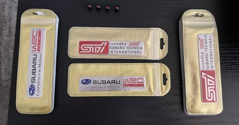 Subaru Badges / Subaru Sticker / Subaru Tire Caps