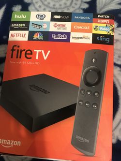 New amazon fire tv 4k box movies shows channels