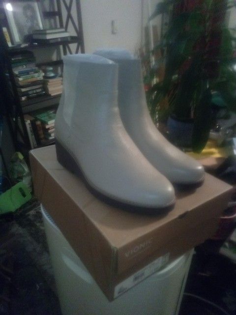 Vionic Shoes Ariana, Oatmealleather Boots 