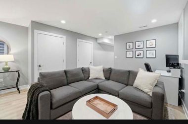 Room & Board -Metro 97x97” Charcoal Sectional