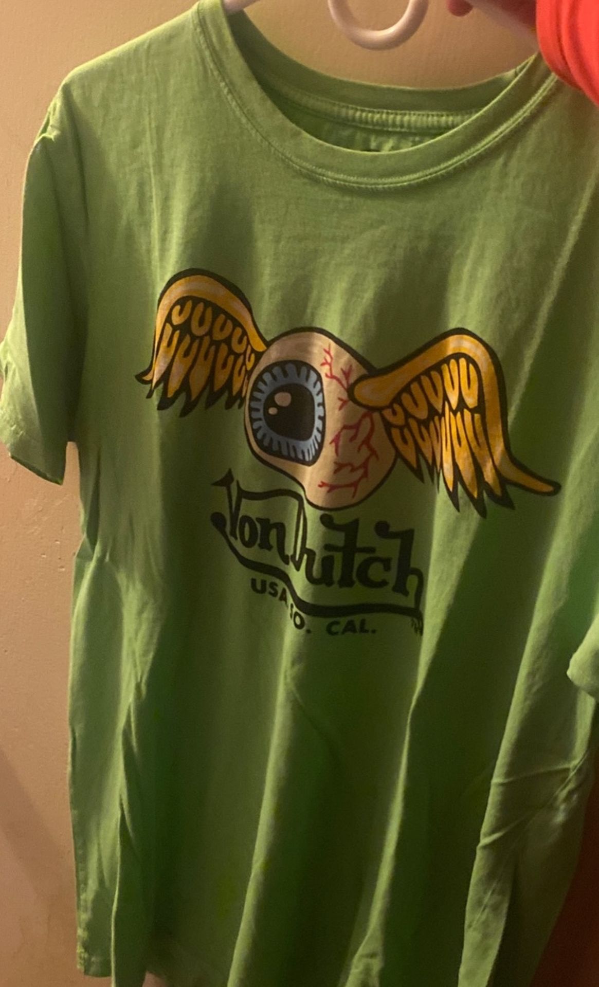 Von Dutch Lime Green Tee