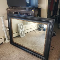 HUMONGOUS Wellington Black/gold Mirror