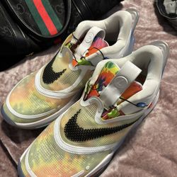 Nike Adapt Bb Tie Dye Size 9.5 