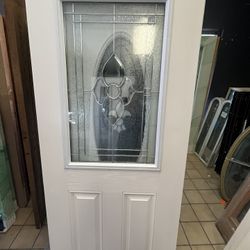 ✨ Elegant 36x80 Fiberglass Exterior Door ✨