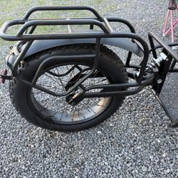 Bike Cargo Trailer – Fat Tire – Suspension – Heavy Duty