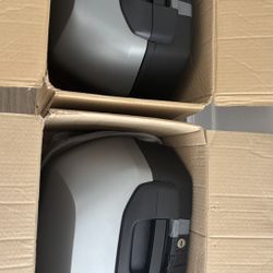 BMW OEM Side Panniers – Gray Graphite – Like New