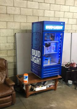 Commercial Budweiser fridge