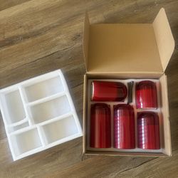 Red LED Flameless Candles