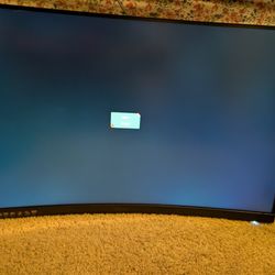 MSI curved gaming monitor and NB Desk Mount