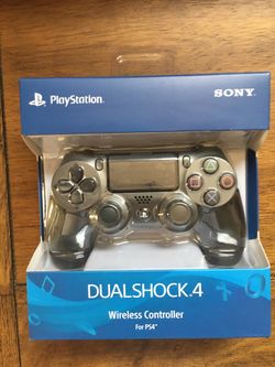 Sony PlayStation ps4 DualShock 4 wireless controller silver