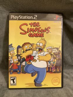 The Simpsons Game For Playstation 2