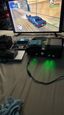 Original Xbox pac-a-punched