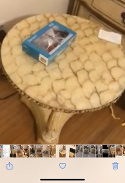 Antique small side table