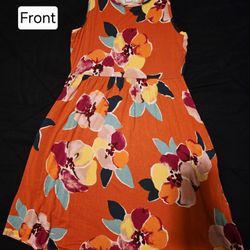 Vestido Floral Veraniego Talla M – Estilo Fresco y Elegante