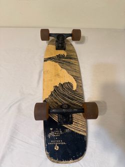 Sector 9 The Minimalist Wave Longboard Skateboard Gullwing Mission 1 Trucks
