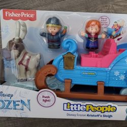 Frozen Little People Sleigh NEW