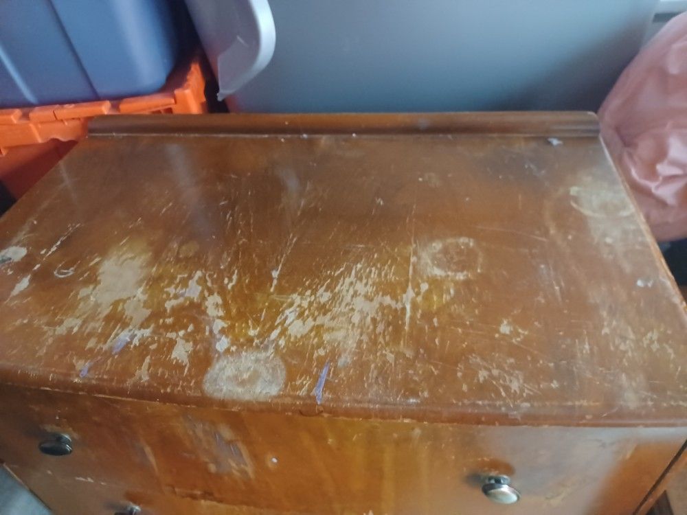 Antique Wood Dresser