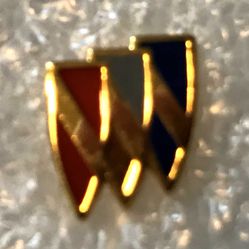 Vintage 1970’s Buick Tri Shield Logo Lapel / Blouse Pin