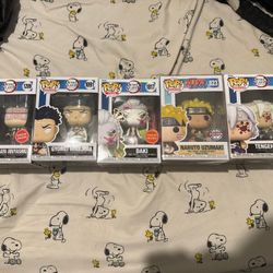 Funko Pops “demon Slayer” “Naruto”