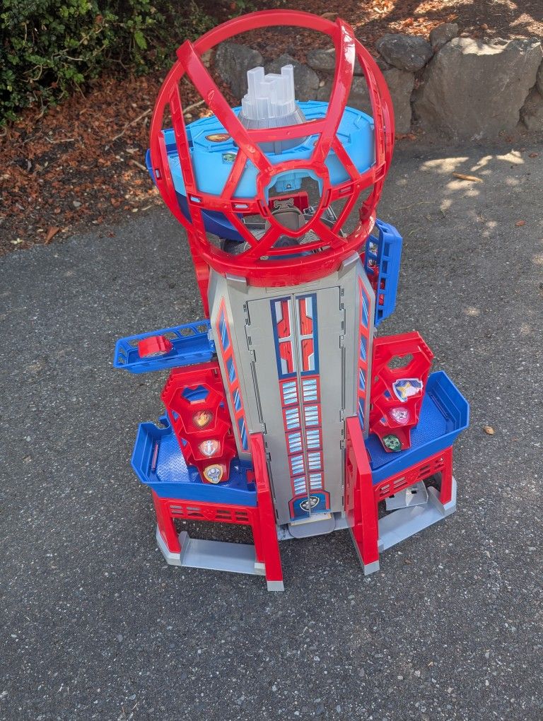 Paw Patrol Tower + Pups and Vehicles 