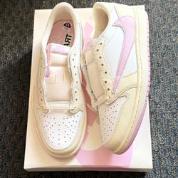Jordan 1 Retro Low OG SP “Travis Scott Shy Pink” 