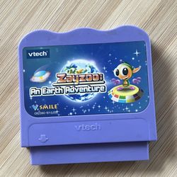 VTech VSmile Zayzoo: An Earth Adventure game cartridge