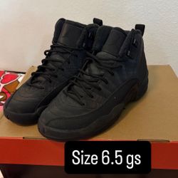 Jordan 12 Size 6.5 Gs 