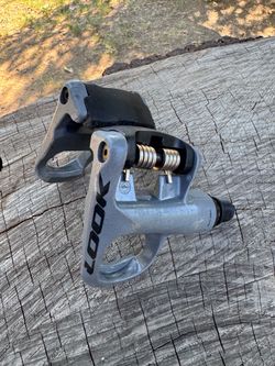 Vintage Look Keo Easy Clipless Pedals Gray Black Road - Excellent condition