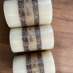 3 Velas En Muy Buenas Condiciones  Como Nuevas 