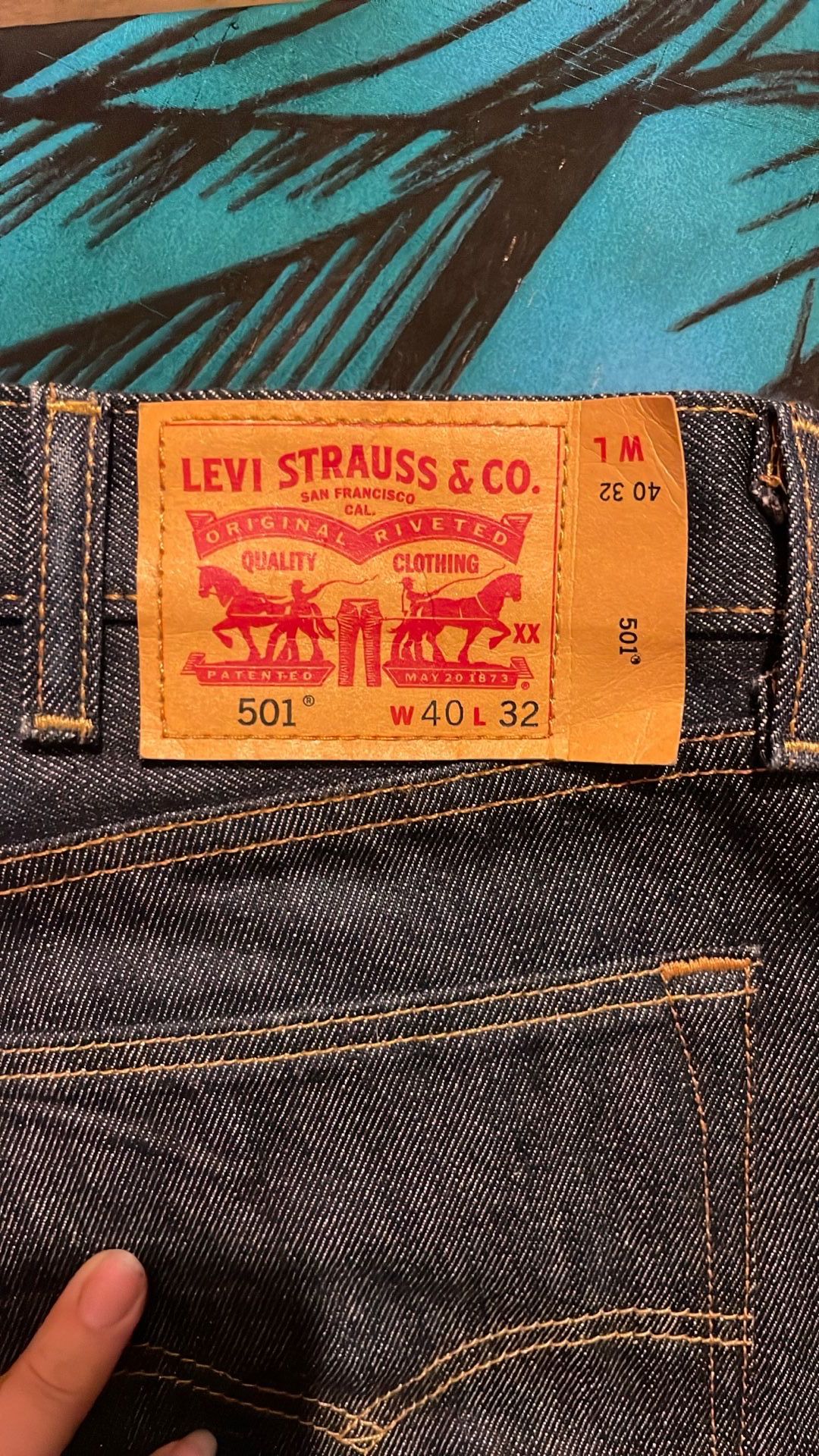 Men’s Levi 501 Still New!