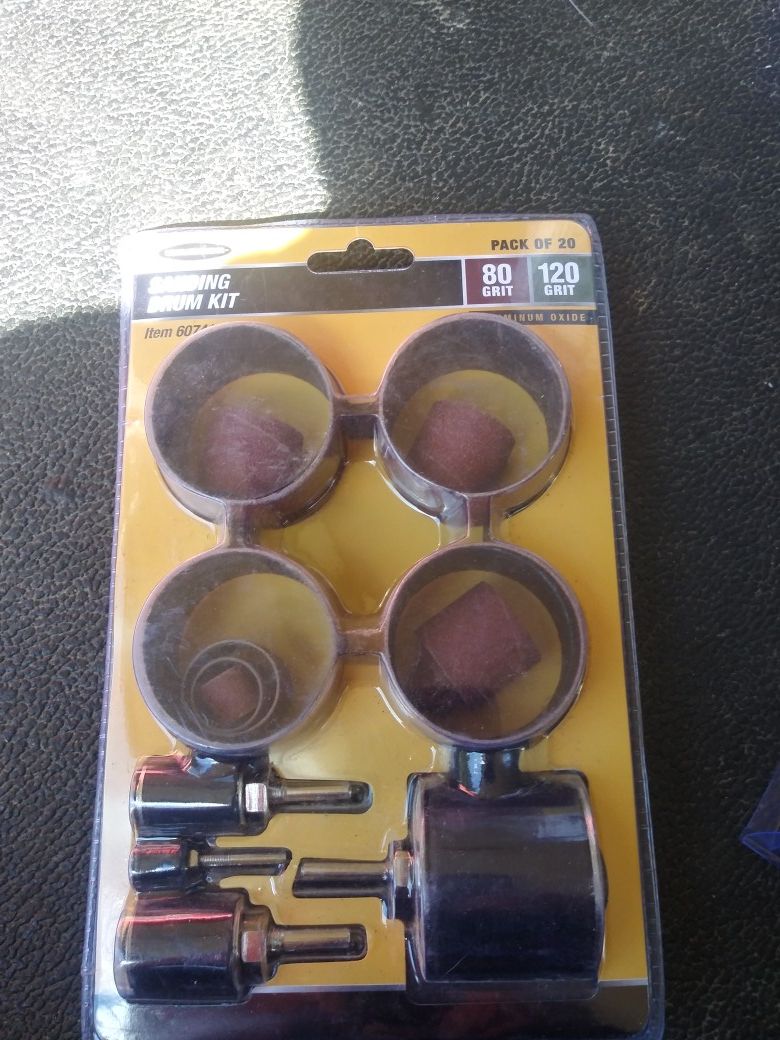 Sanding drum kit new in the box promo price
