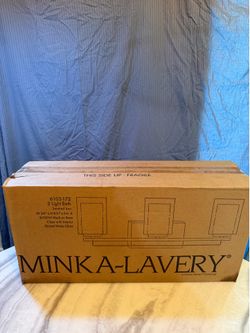 3 NEW IN BOX Minka-Lavery 3-Light Vanity Lights – Matching Set! (Local Pickup / Cash Only)