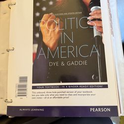 Politics in America, 2014 Elections and Updates Edition (10th Edition)