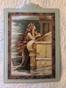 🧜🏻♀️ Timeless by Design • “The Little Mermaid” Metal Plaque