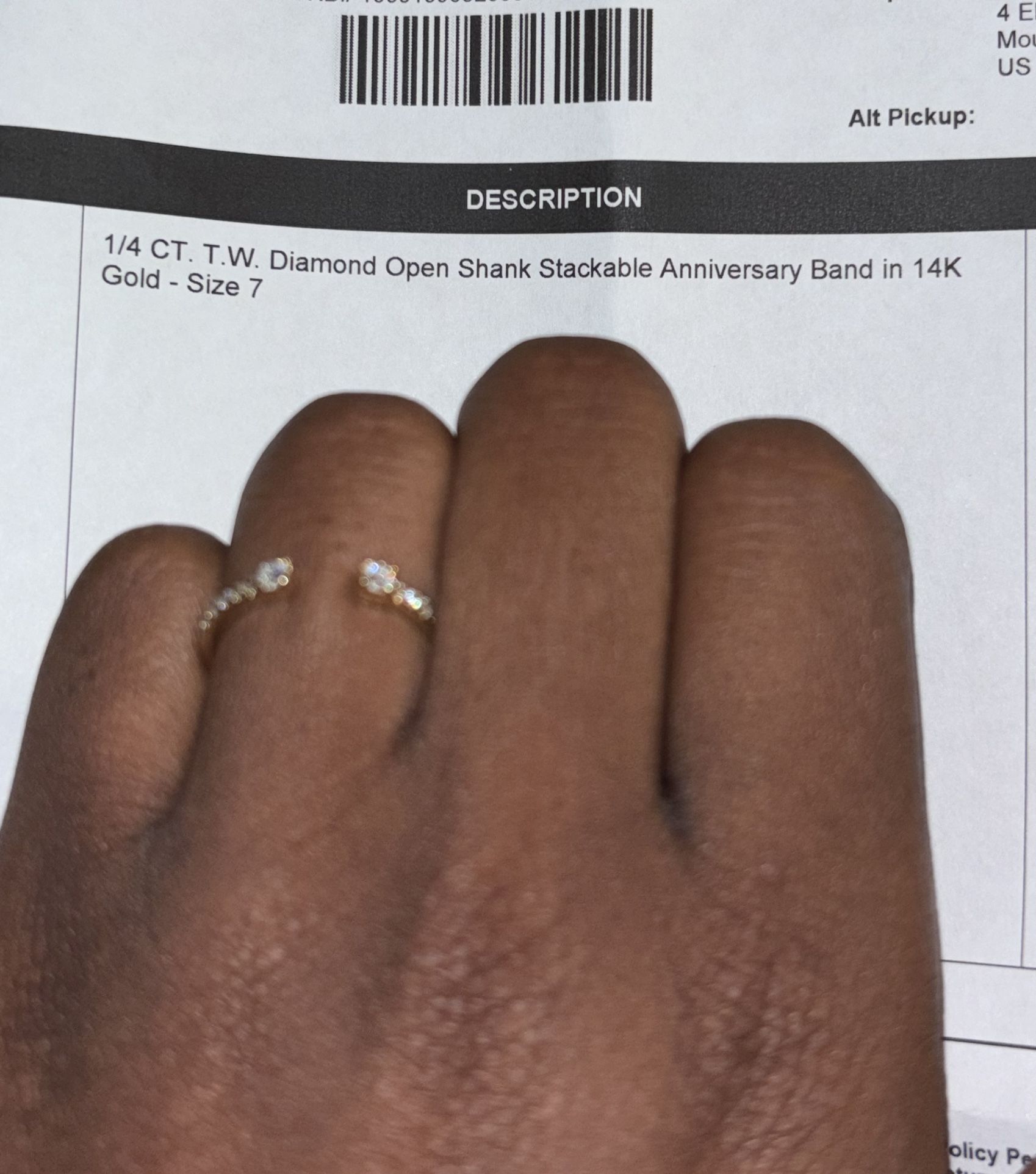 Stackable Anniversary Wedding Band