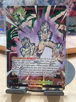 Dragon Ball Family Kamehameha Alternate Art - Story Booster 01