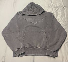 Men’s YoungLA Batman Oversized Black Hoodie - Size Medium