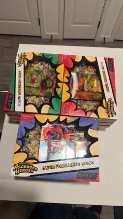 Ascender heroes MEGA EX BOXes