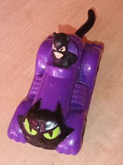 Vintage 1991 CATWOMAN McDonald’s CATMOBILE DC Comics Car Batman