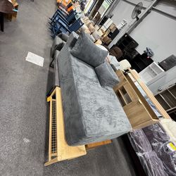 Right side cloud so fa cou ch lounge chair( 68x39x17H) grey