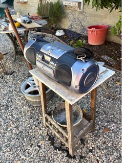 Boom box, JVC boom box with