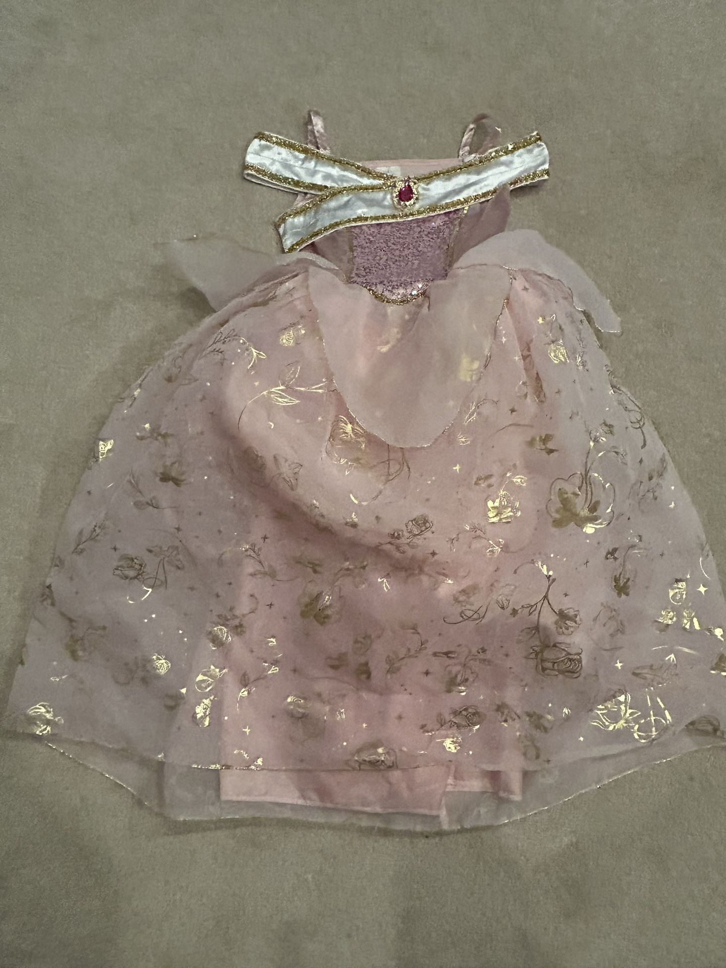 Pink Disney Sleeping Beauty Princess Dress, size 9/10